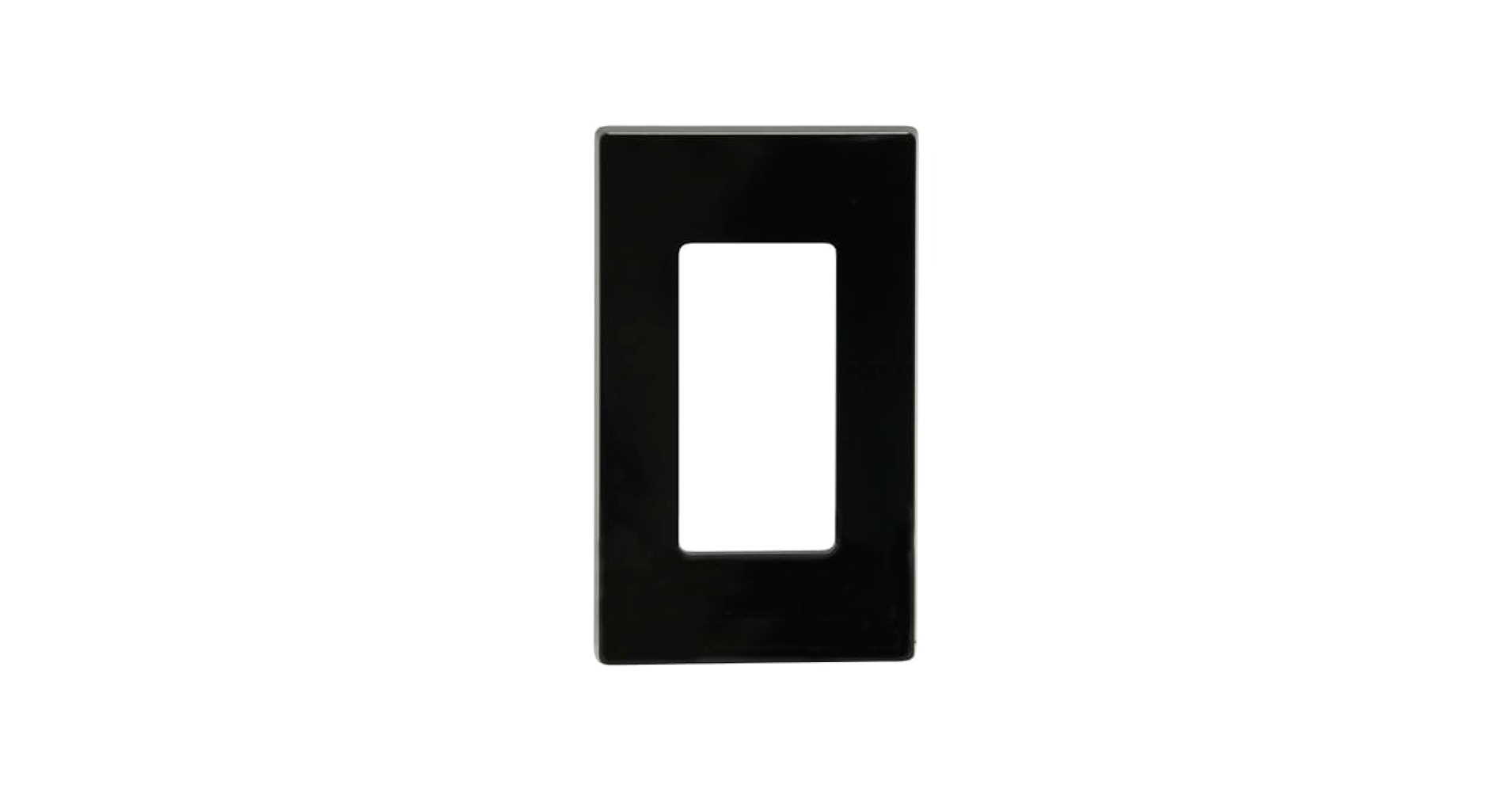 Leviton 1-Gang Decora Plus Screwless Wall Plate, 80301-SE